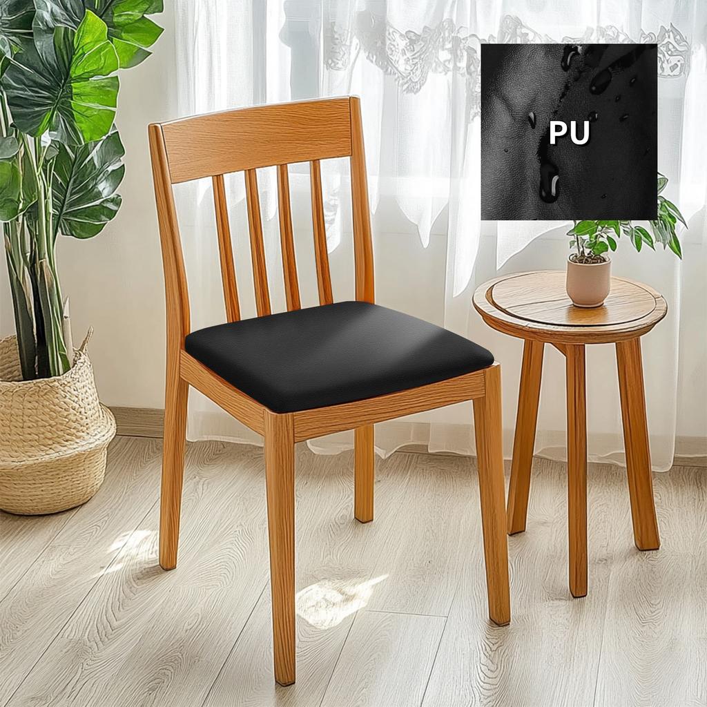 Dining Room Chair Protector Slipcovers Set of 4/8 Stretch Removable Washable Seat Cover for Kitchen Home Decoration Chair Cover