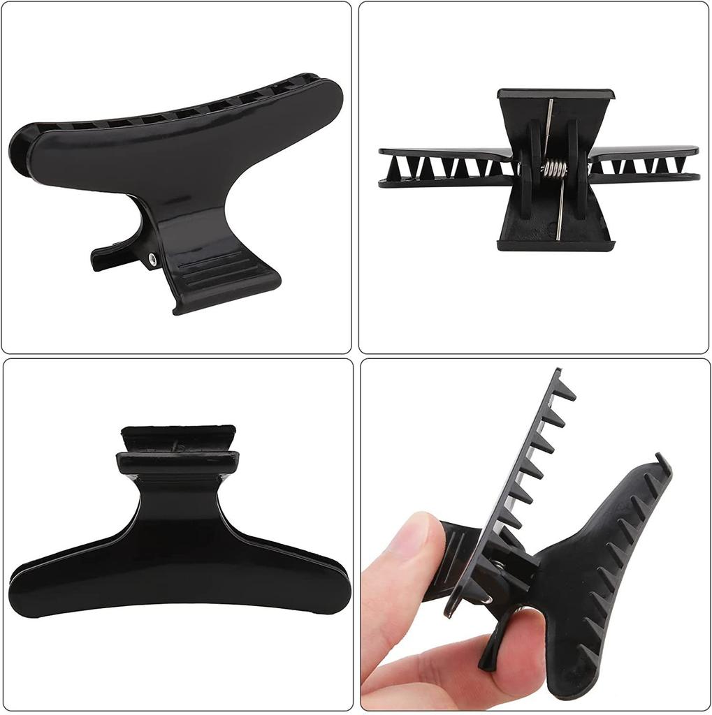 12pcs Hair Styling Tool Grab Clip Small Butterfly Clip Hair Styling Duck Bill Clip Hair Positioning Partition Clip