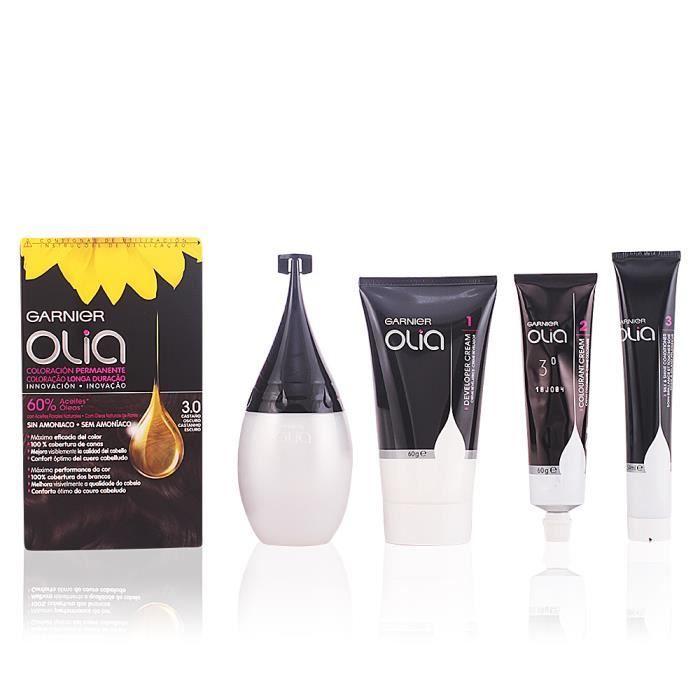 

OLIA permanent Garnier Couleur 3.0 Dark Brown # 4 pz. Découvrez une nouvelle expérience avec cet ammoniac debout libre de coloration