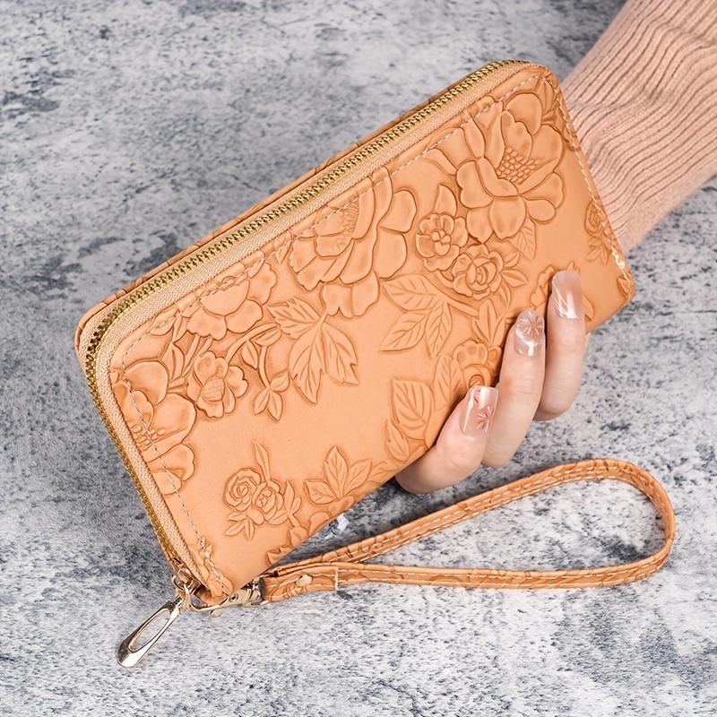 Fashionable Women S Wallet with a Single Zipper Large Capacity Coin Purse Multifunctional Card Holder with Multiple Slots And a Phone Pouch жёлтый 659₽