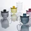 Kinto UNITEA Unimug, 350ml, Gray, Heat-Resistant Glass, 22917