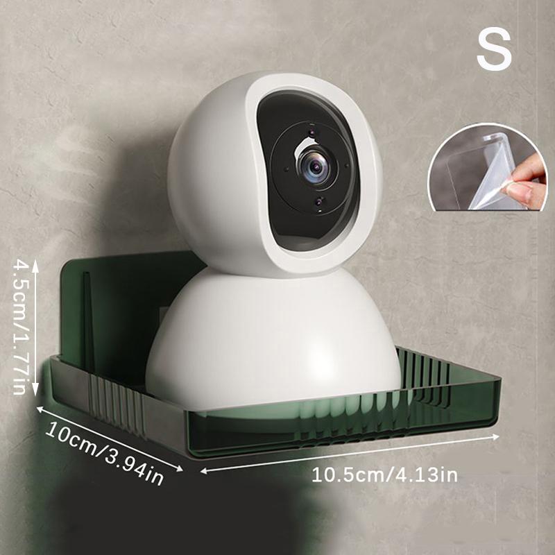 Wall Mount Floating Stand Shelf For Security Camera Mini Speaker Storage Stand
