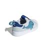 Adidas Originals Superstar 360 Mesh Comfortable Shell Toe Durable Low-Top Walking Shoes Baby Shoes White Blue FX4930