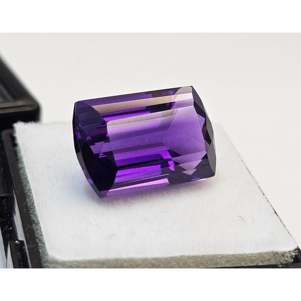 Natural Amethyst Purple Fancy Cushion Cut 9-10 Ct Stunning Loose Gemstone