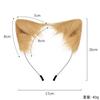 Handgefertigtes Simulations-Fuchs-Katzenohren-Stirnband Plüsch-Tierohren-Stirnband Cosplay Verkleidungs-Requisiten Kc Kopfschmuck-Accessoires
