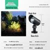 Waterproof Outdoor LED Spotlight for Trees and Gardens - Landscape Lawn Light with Ground Stake, 24V Floodlight