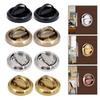 Invisible Door Handles Embedded Concealed Cabinet Handle Knobs Sliding Door Pull Stainless Steel Circular Pull Ring Lock