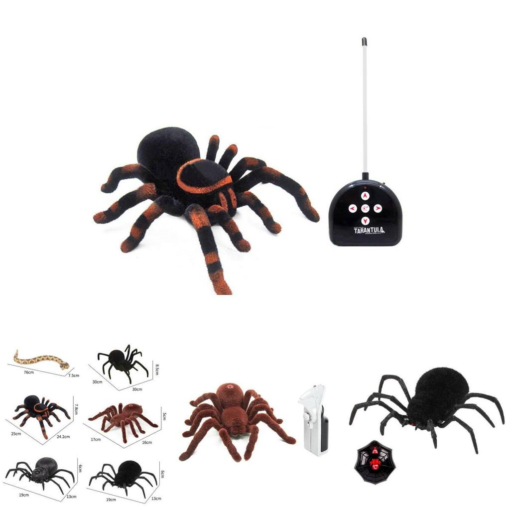 Aranha de Brinquedo com Controle Remoto Feita de Material Plástico para Crianças de 7 a 14 Anos