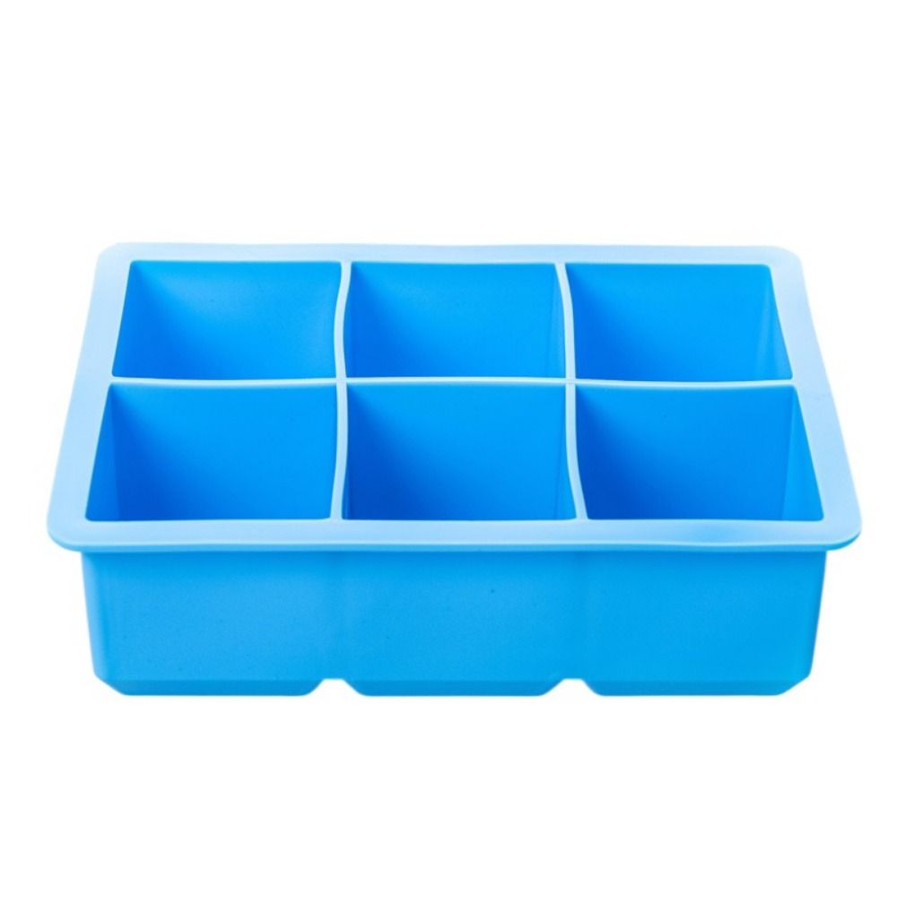 4/6/8/12 Grids Ice Cube Maker Silicone Square Ice Mold Multifunctional Large  Ice Cube Tray  Bar
