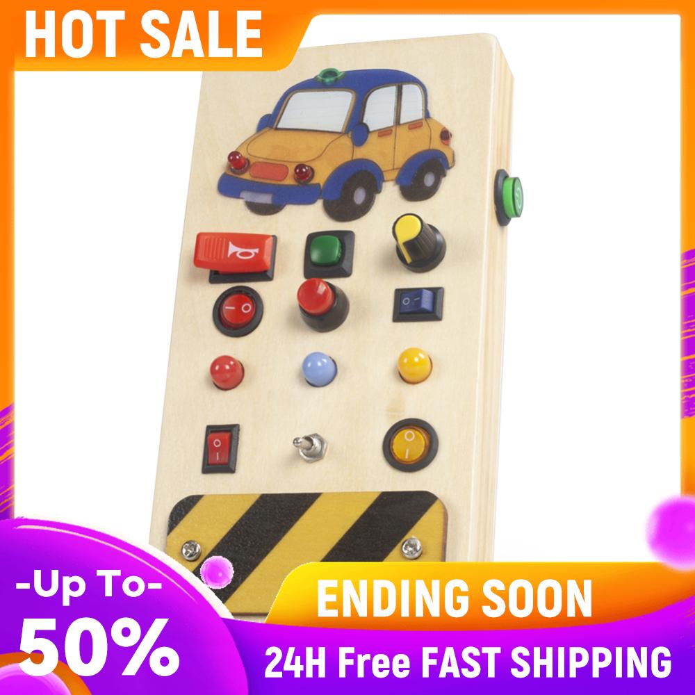 

Simulated Driving Toys Early Education Toy Preschool Activity Board Practice Hands On Ability Montessori Toy for Boys Girls China Mainland