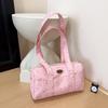 Polka Dot Star Pillow Shoulder Bags for Women Large Capacity Ladies Travel Tote Handbags Versatile Multi-Pocket Underarm Bag