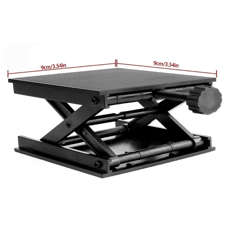 Lift Table Lab Plate Jacks Scissor Stand Platform Router Workbenches Table Woodworking Lift Laboratory Tool
