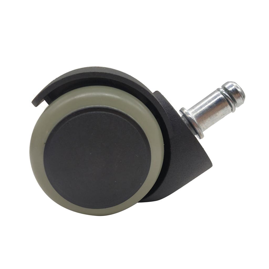 10PCS Chair Wheel OD Green Nylon PU 2in 360 Degrees  Rotating Office Chair Caster for Replacement