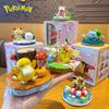 Pokemon Natural Enjoyable Psyduck Pikachu Eevee Meowth Bulbasaur Slowpoke Anime Action Figures PVC Playthings Cute And Charming Doll Children Present