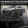 Car Repair Decals Sticker Fit for Buick Lacrosse 2005 2006 2007 2008 2009 Button Repair Decal Sticker Premium Vinyl Fix Ruined Button Steering A/C