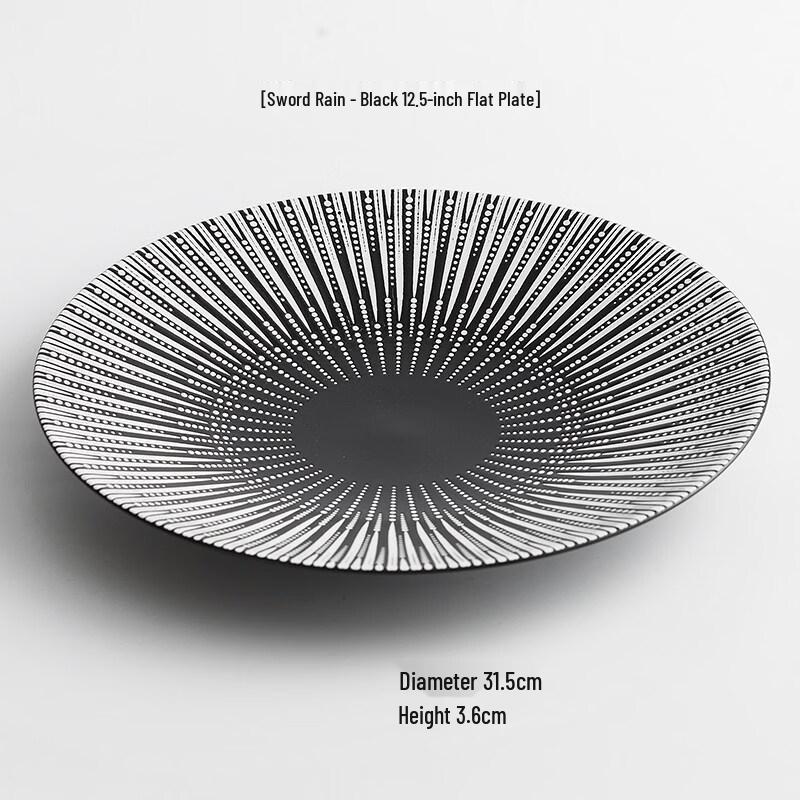 Nordic Style Ceramic Dinner Plate