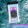 Portable Waterproof Phone Case Pouch Underwater Dry Bag With Neck Strap Luminous Swimming Bag Large Capacity Storage Bag