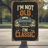 Vintage Classic Car Tin Sign Wall Art Metal Poster Gift for Men