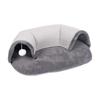 Cat Tunnel Bed with Fluffy Ball Toy Padded for Bedroom, Cats, Kittens