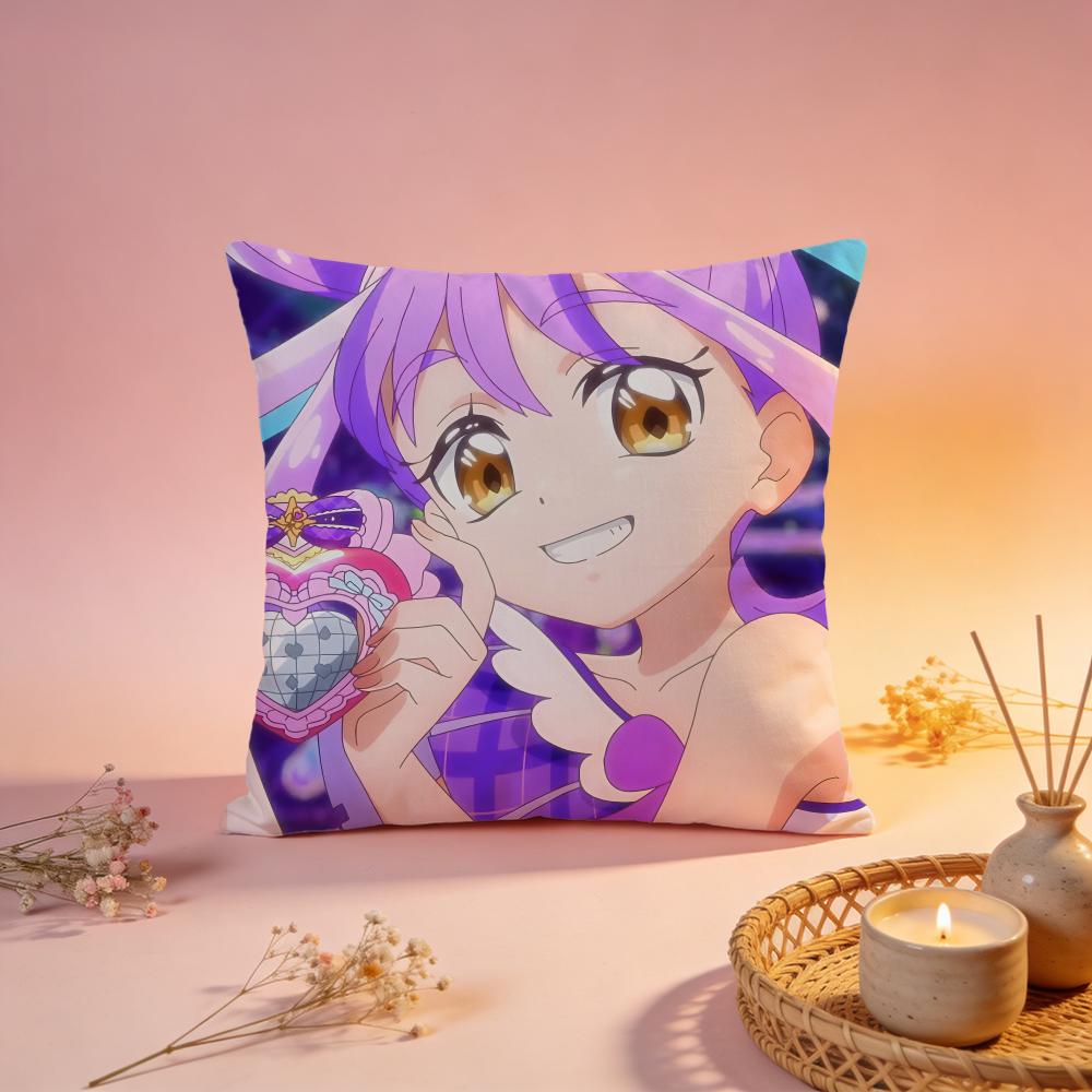 Hot YYYou and Idol Pretty Cureed Cushion Cover Comfortable Durable Pillow Cover MultiScene for Home Office Car Sofa