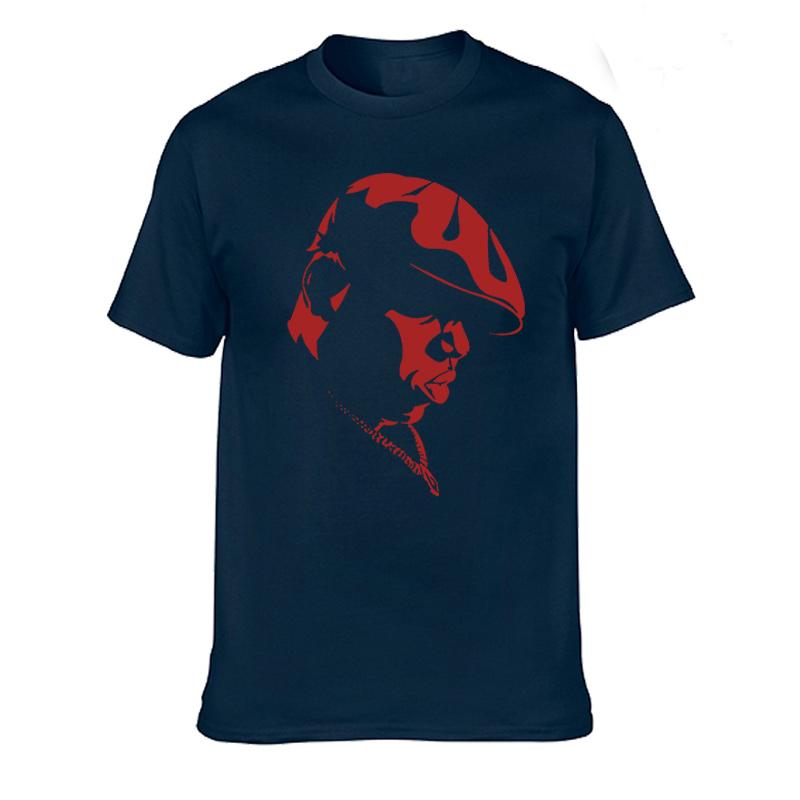 Divertente Maglietta Notorious Big Uomo Manica Corta Biggie Smalls T-shirt Hiphop Rock Biggie Smalls Maglietta Uomo Notorious B.I.G. Tee Tops