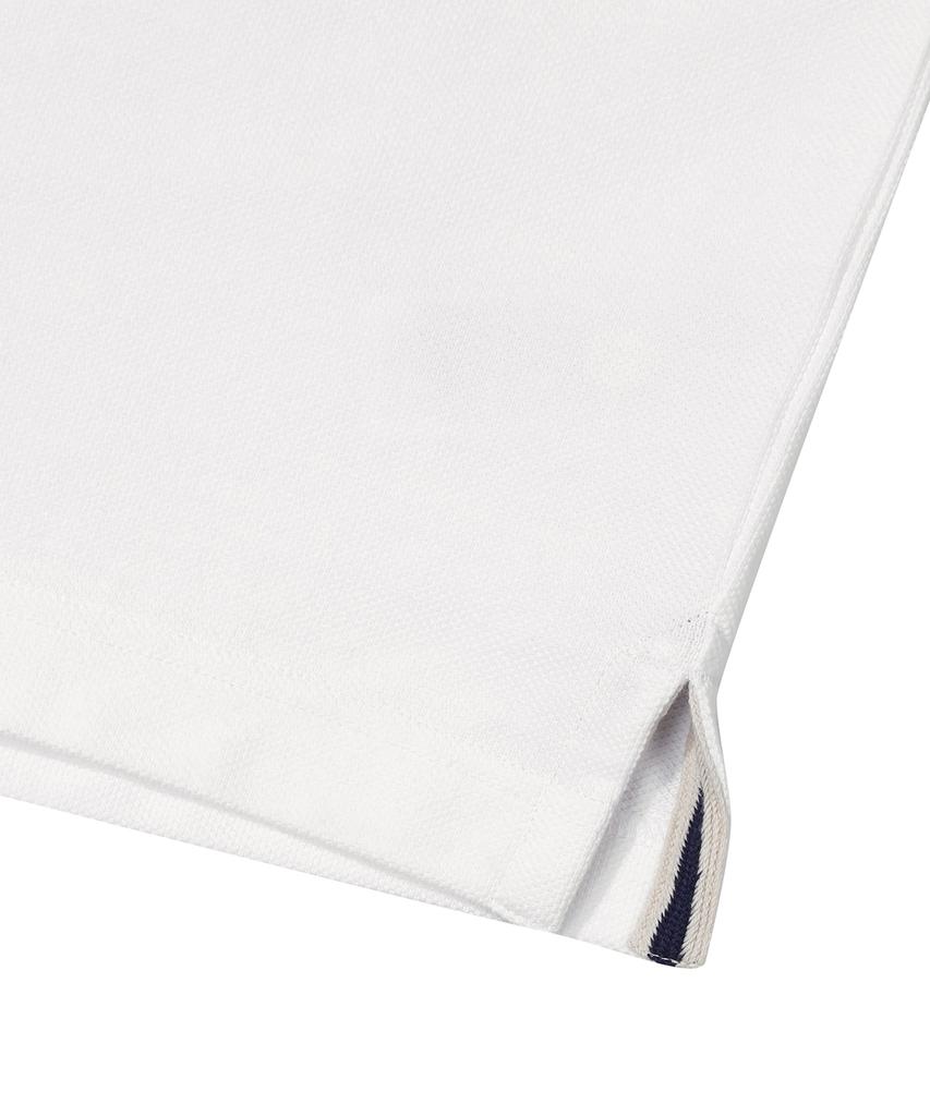 Syupeodeulai Tiger Logo Polo Shirt White