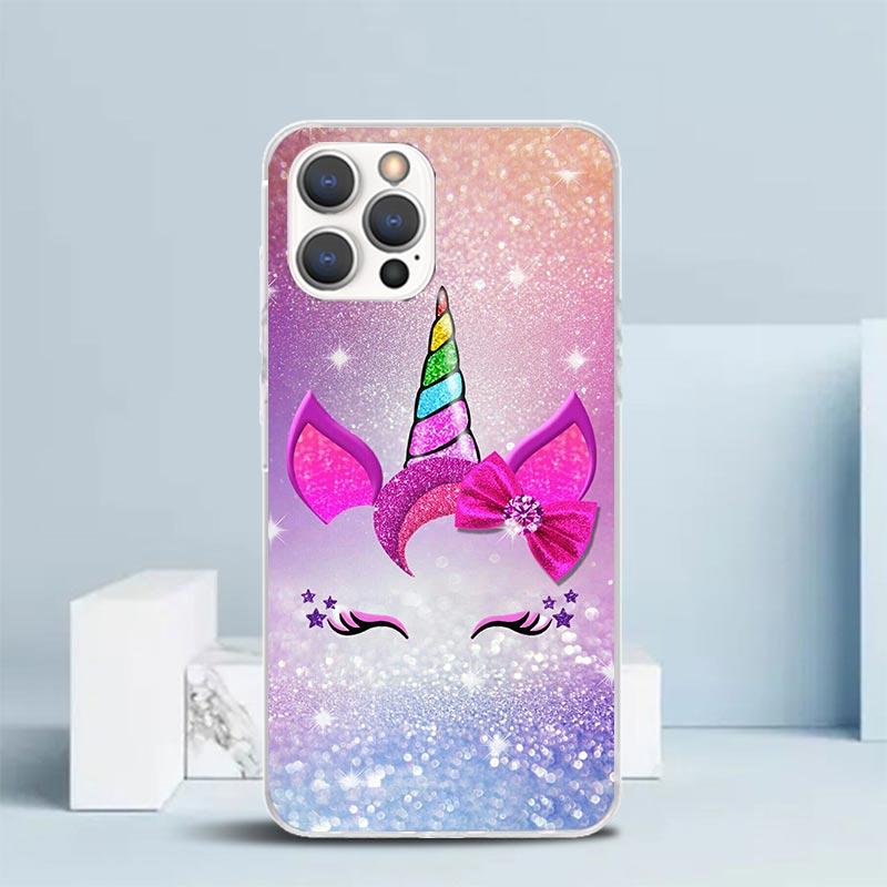 

Pink Unicorn Rainbow Phone Case For IPhone 16 17 Air 16E 15 14 Plus 13 Mini 12 11 Pro Max 7 8 + SE 2020 Soft TPU Back Cover 16 1 iPhone 12 Pro Max