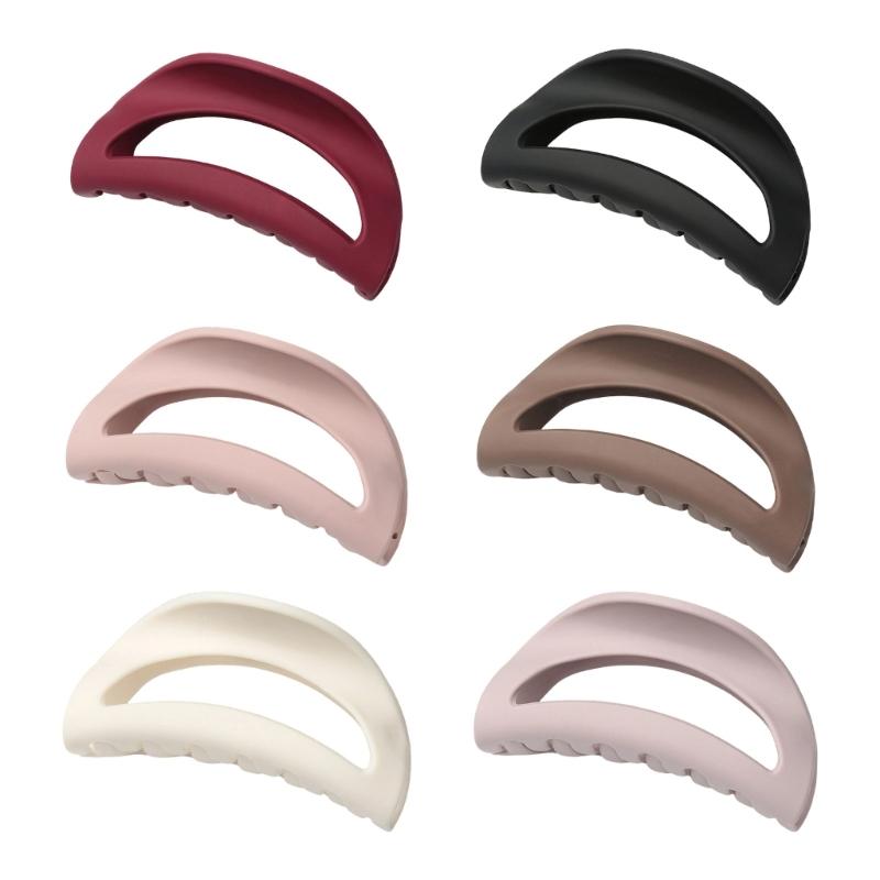 Weiche Silikon-Haarklammer, große Größe, starker Halt für dickes, langes Haar, mehrere Farben, tägliche Styling-Accessoires