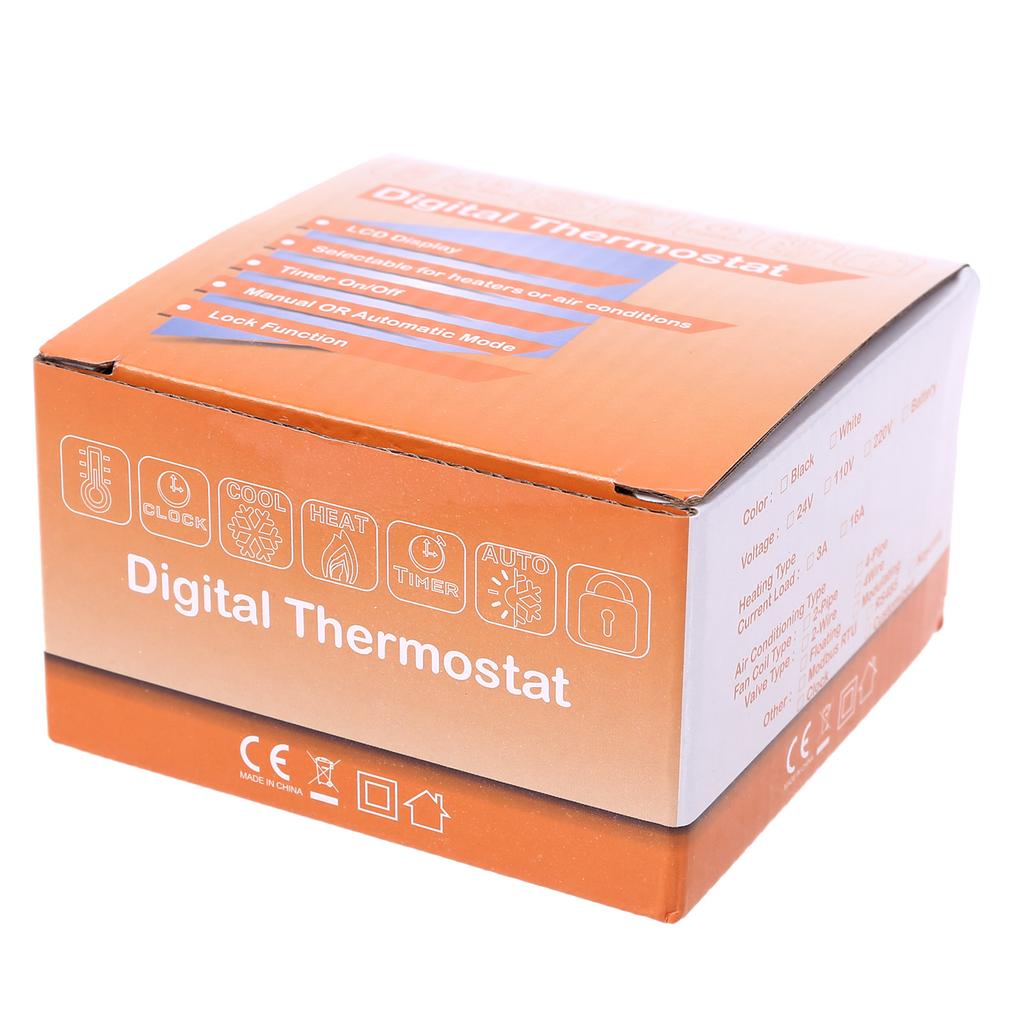 Tuya Programmable Thermostats Wifi for Smart Thermostat Digital Display for Gas/Water Boiler/Electric Floor Heating