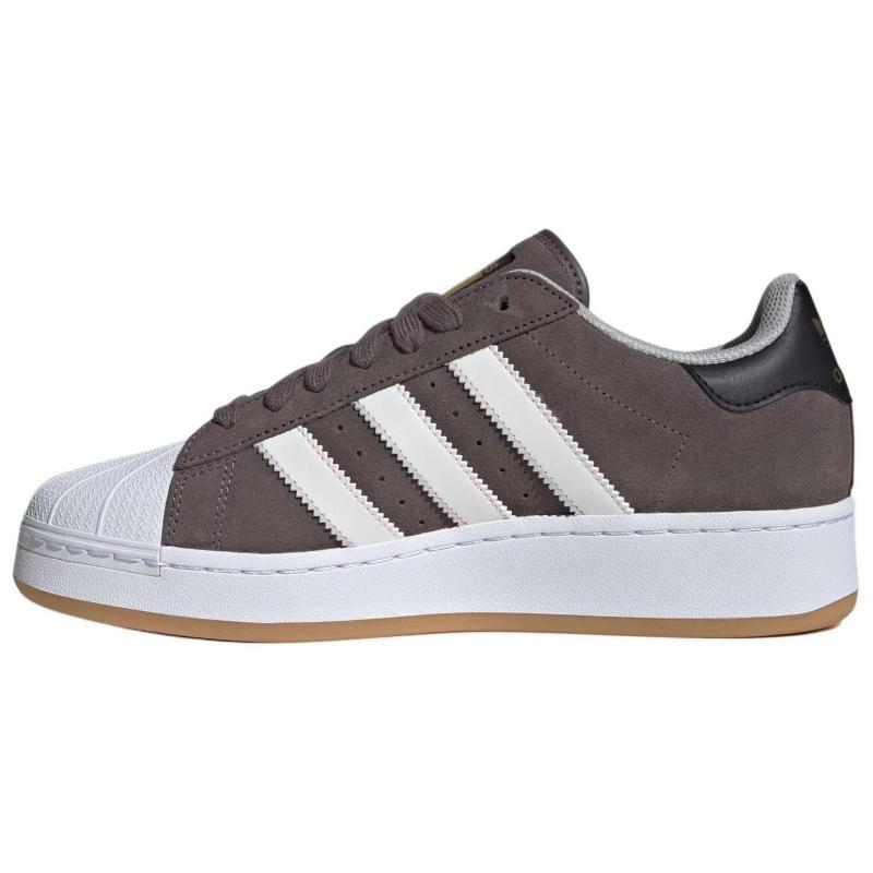 

Adidas Originals SUPERSTAR XLG Wear-Resistant Low-Top Skateboard Shoes Unisex Dark Gray Sneakers IF3702 44⅔ темно-серого