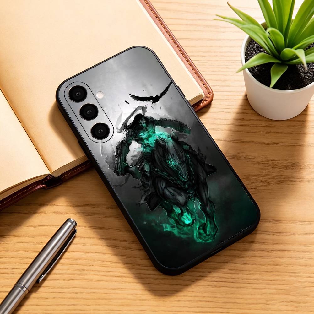 Game D-Darksiders Phone Case For Samsung Galaxy A73,A72,A71,A70,A53,A52,A51,Soft Silicone Black Cover