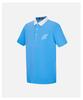 Men's 100% Cotton Short-Sleeved Polo Shirt with Contrasting Collar