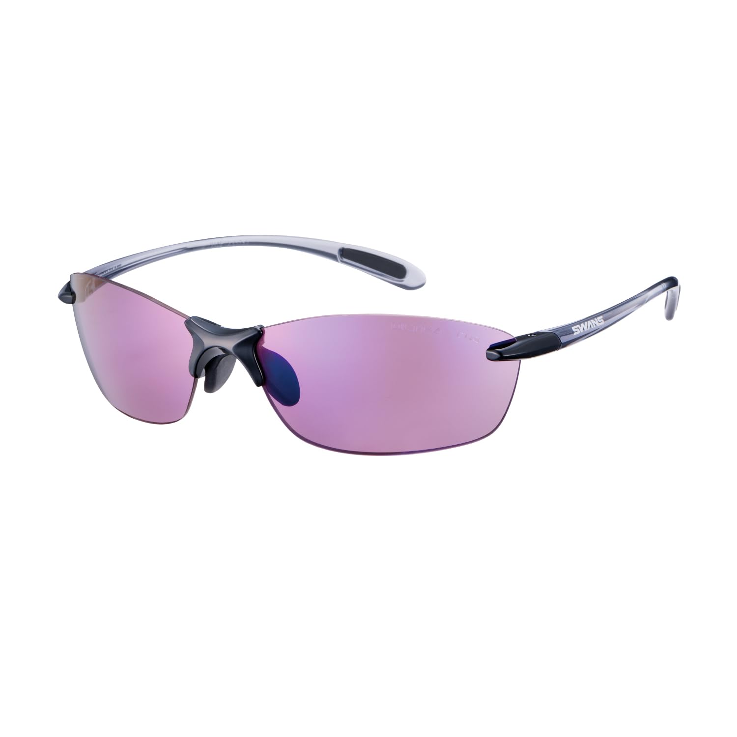 

SWANS Made in Japan Sports Sunglasses Airless Leaffit Airless Leaffit Polarized Lens CSK Light ULTRA Rose Smoke Driving Fishing Running Mountaineering