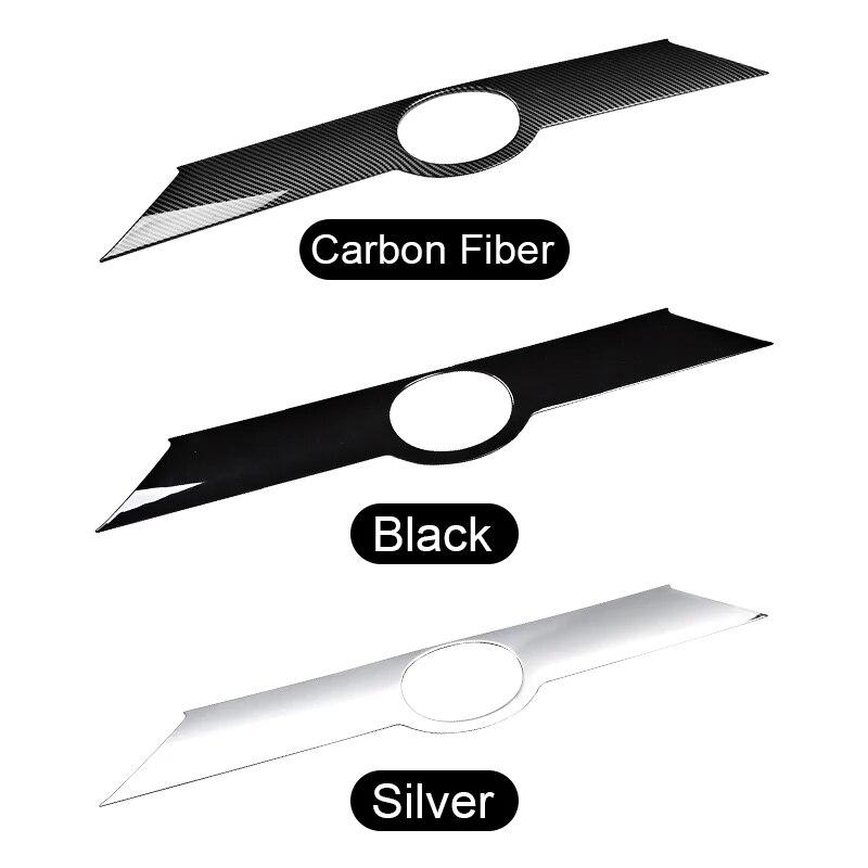Car Accessories For Toyota Highlander XU70 Kluger -2022 2023 ABS Rear Tail Gate Protector Frame Molding Logo Lid Cover Trim