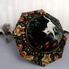 Cat, PondThemed Automatic Opening and Closing Umbrella - 8 Ribs, Suitable for Leisure and Going Out, Outdoor Accessory, Gothic Style, Fashio