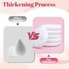 simarro 6 PCS Setting Powder Puff, Cotton Round Makeup Puff Beauty Makeup Tools Body Powder Puff Applicator Reusable for Loose Powder Setting Powder