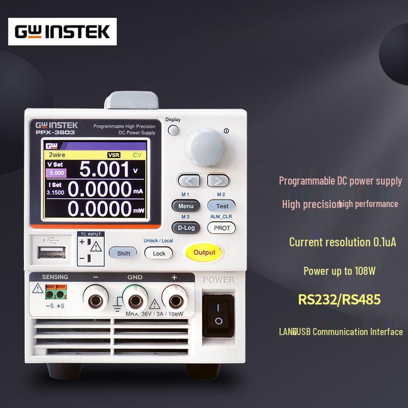 GW Instek PPX Series: High-Precision Small DC Power Supply (Models: 1005/2002/2005/3601/3603)