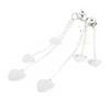 Les Trésors De Lily [F6918] - Silver Earrings 'Love Choreography'