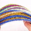 30cm Hand-Twisted Rods, 100 Pieces, Wool Strips, Bouquet Materials, Gold Onion Sticks, Educational Toys, Handicraft Supplies