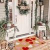 Valentine's Day Heart-Shaped Welcome Doormat Indoor/Outdoor Entrance Mat Wedding & Valentine's Day Home Decor