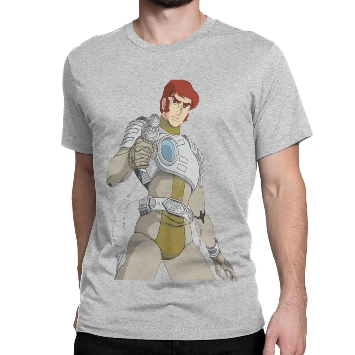 

Funny Captain Flam Captain Future Cartoon T-Shirt Unisex Women Crew Neck Pure Cotton T Shirt Short Sleeve Tees Plus Size Clothing 3XL