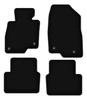 BASIC Black Velour Floor Mats For: Mazda 3 III (BM) Hatchback, Sedan (2013-)