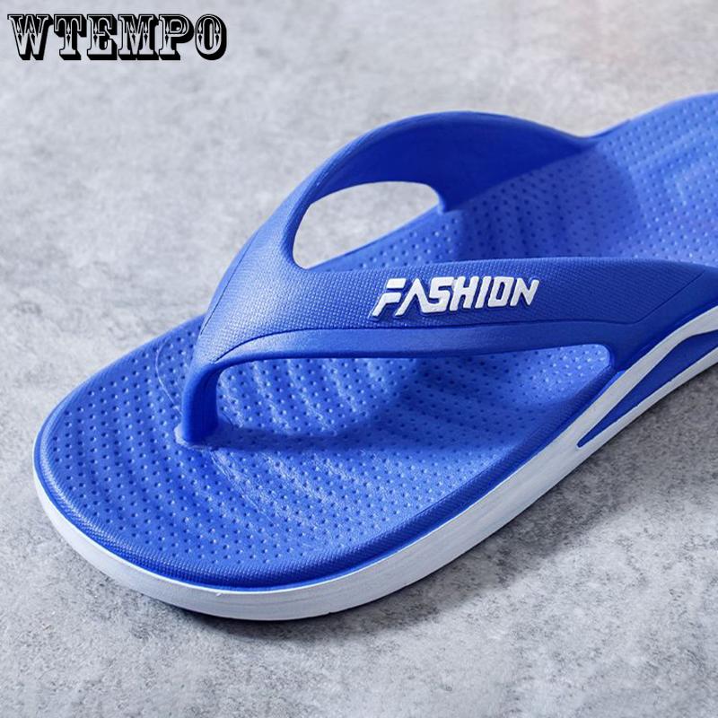 WTEMPO Ciabatte estive da uomo, da esterno, con fondo spesso, casual, con fondo morbido, da interno, antiscivolo, da spiaggia, per genitori e figli