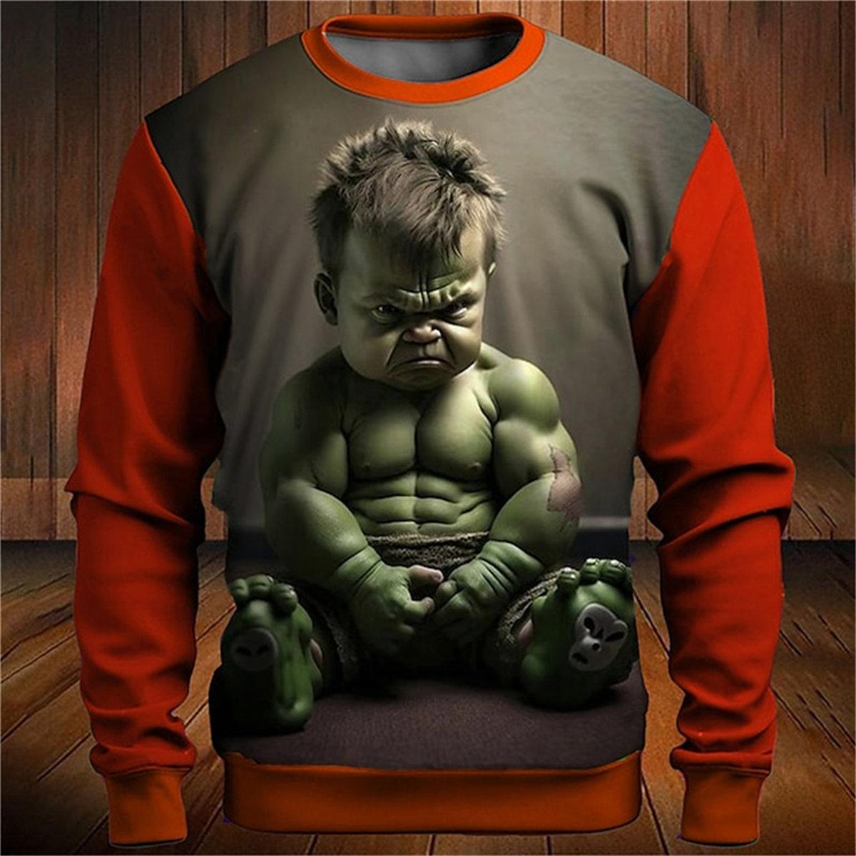 

Чоловіча толстовка з капюшоном 3D графічний принт Повсякденна толстовка з капюшоном Весна Оверсайз Одяг Пуловер великого розміру Harajuku 4XL