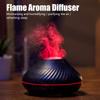 Flamme Aroma Diffusor Luftbefeuchter Hause Ultraschall Nebel Maker Fogger Ätherisches Öl Difusor Mit LED Farbe Flamme Lampe Luftreiniger