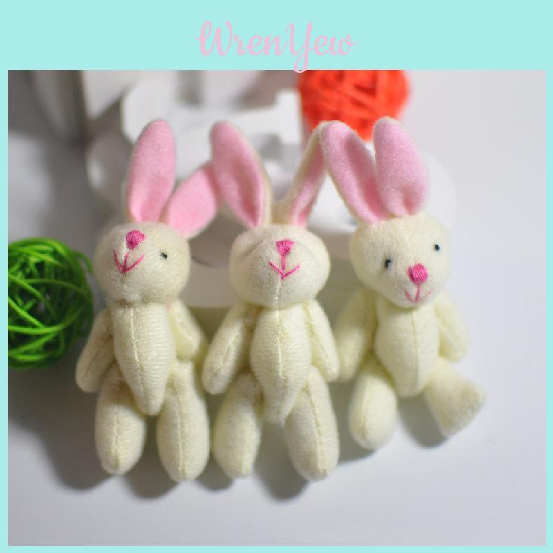 Adorable 7.5cm Mini Rabbit Bunny Plush Toy Doll Perfect For Wedding Souvenirs And Gifts