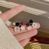 Fashion light luxury high-end stud earrings small fresh flower series earrings sweet and exquisite niche versatile daily earrings