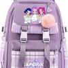 3-teiliges Schulrucksack-Set für Schüler Große Kapazität Oxford-Stoff Schultasche mit Schultergurt und Federmäppchen