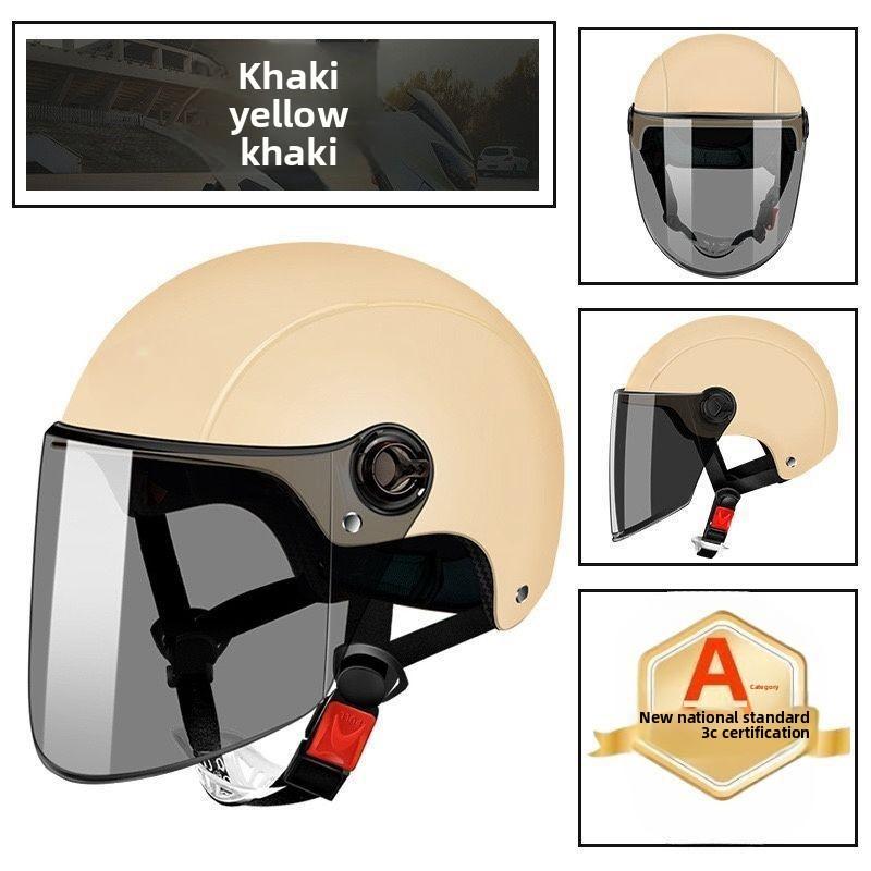 Sunscreen Lightweight Comfortable Hard Hat Motorcycle Universal Cycling Half Helmet