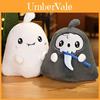 Ghost Skull Stuffed Animal With Soft Short Plush For Halloween Party Decorations